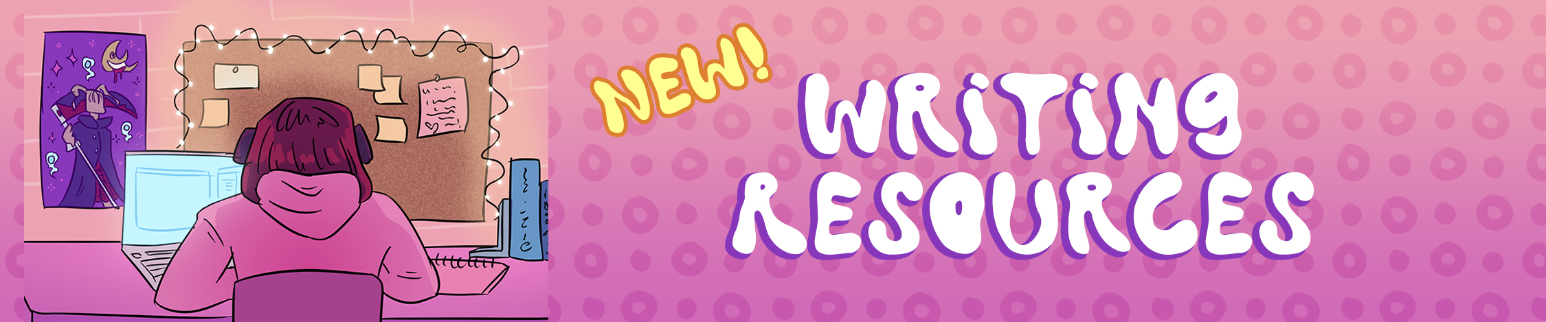 Writing Resources now available on the site